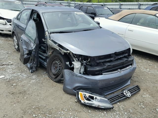 3VW2K7AJ4EM258042 - 2014 VOLKSWAGEN JETTA BASE BLACK photo 1