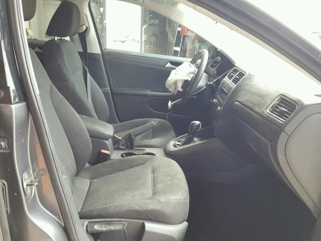 3VW2K7AJ4EM258042 - 2014 VOLKSWAGEN JETTA BASE BLACK photo 5