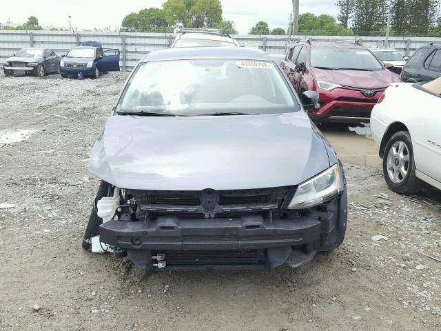 3VW2K7AJ4EM258042 - 2014 VOLKSWAGEN JETTA BASE BLACK photo 9