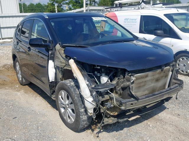 5J6RM3H75DL032309 - 2013 HONDA CR-V EXL BLACK photo 1