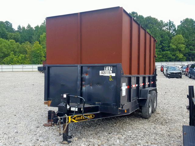 5VGFX1429JL002046 - 2018 KAUFMAN TRAILER BLACK photo 2