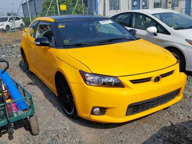 JTKJF5C7XC3029316 - 2012 TOYOTA SCION TC ყვითელი ფოტო 1