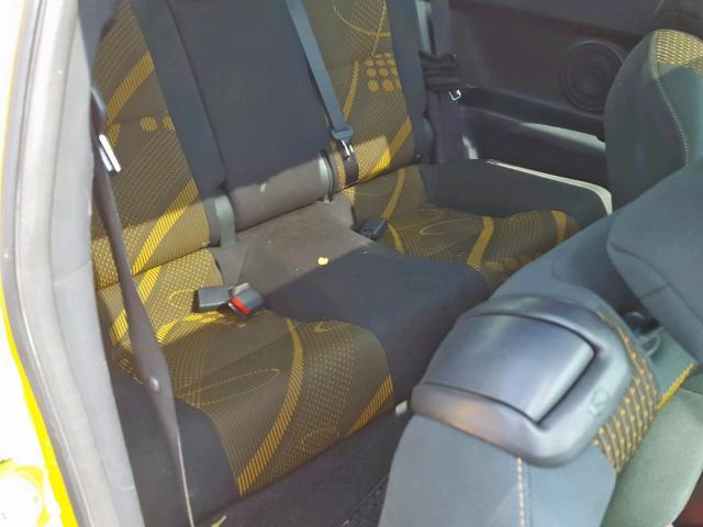 JTKJF5C7XC3029316 - 2012 TOYOTA SCION TC ყვითელი ფოტო 6