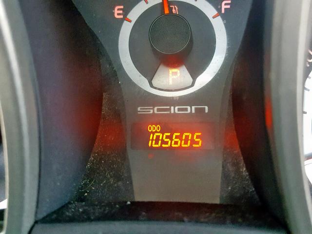 JTKJF5C7XC3029316 - 2012 TOYOTA SCION TC ყვითელი ფოტო 8