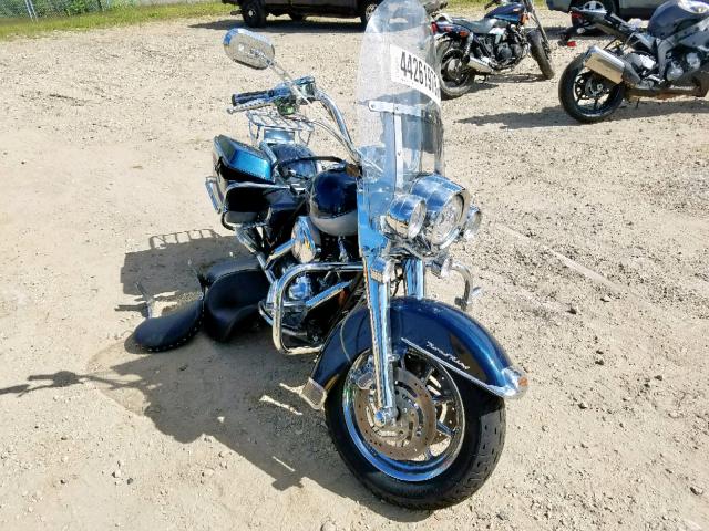 1HD1FDV162Y630927 - 2002 HARLEY-DAVIDSON FLHR BLUE photo 1