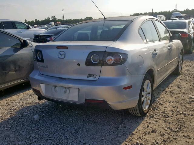 JM1BK12F271734623 - 2007 MAZDA 3 I SILVER photo 4