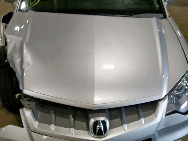 5J8TB18577A024959 - 2007 ACURA RDX TECHNO SILVER photo 7