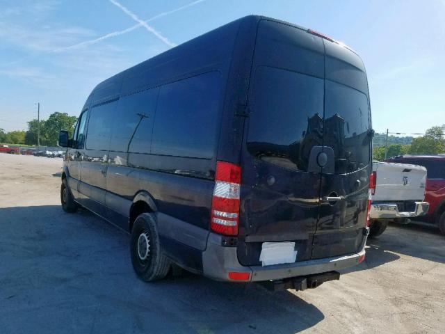 WDZPE8CD7B5562190 - 2011 MERCEDES-BENZ SPRINTER 2 BLACK photo 3