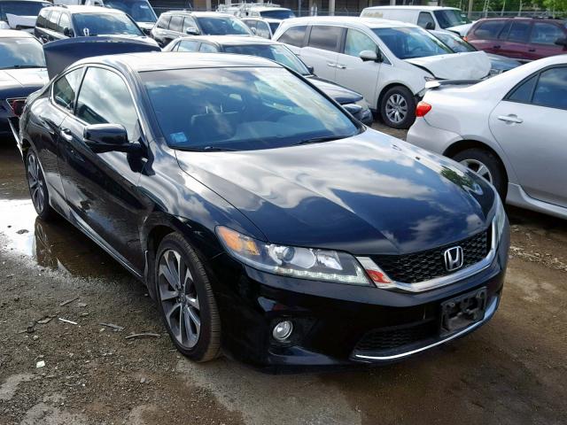 1HGCT2B80DA001119 - 2013 HONDA ACCORD EXL BLACK photo 1