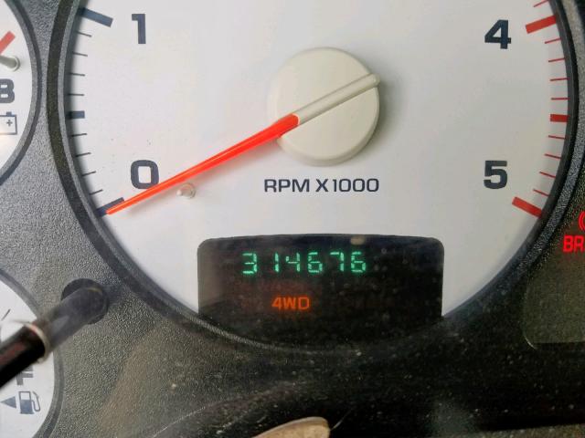3D7KU28C54G148935 - 2004 DODGE RAM 2500 S თეთრი ფოტო 8