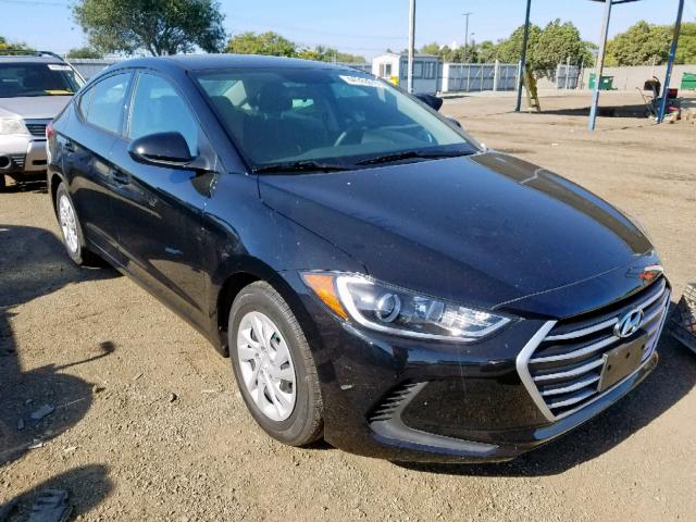 5NPD74LF0JH394267 - 2018 HYUNDAI ELANTRA SE BLACK photo 1