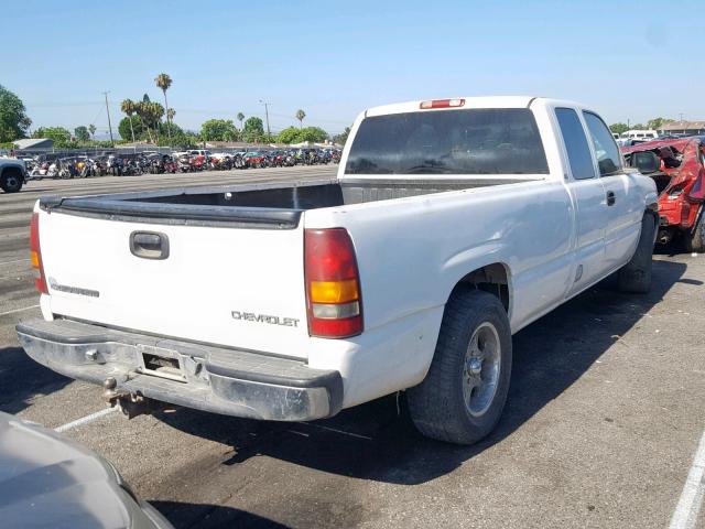 1GCEC19T31E138037 - 2001 CHEVROLET SILVERADO WHITE photo 4