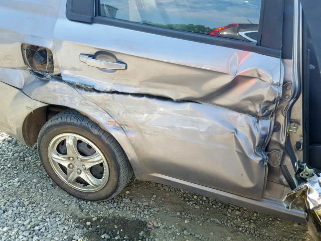 KL1TD566X7B092346 - 2007 CHEVROLET AVEO BASE ნაცრისფერი ფოტო 9