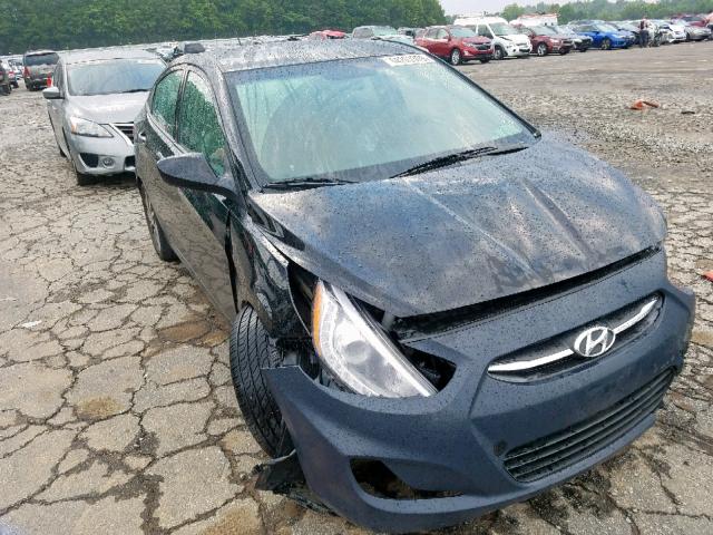 KMHCU4AE6GU143391 - 2016 HYUNDAI ACCENT SE BLACK photo 1