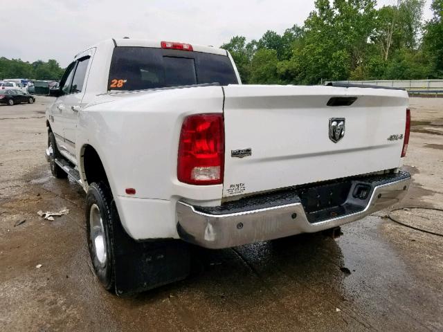 3D73Y4HL6BG510952 - 2011 DODGE RAM 3500 WHITE photo 3