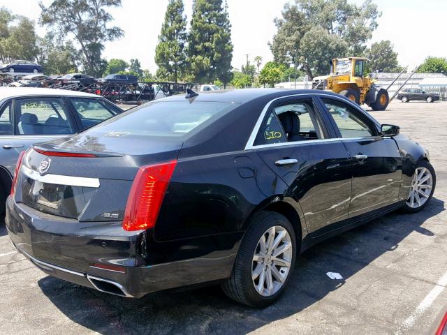 1G6AR5S30E0128683 - 2014 CADILLAC CTS LUXURY BLACK photo 4