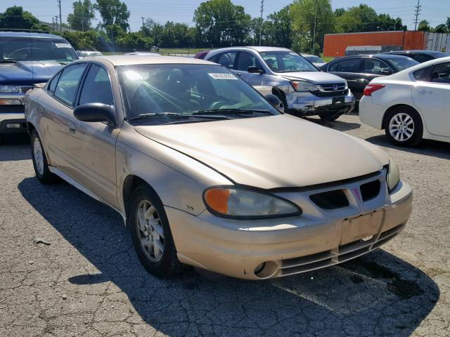 1G2NF52E93M538966 - 2003 PONTIAC GRAND AM S GOLD photo 1