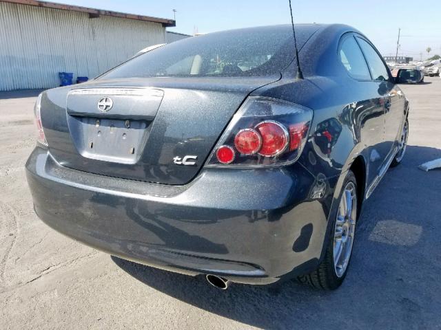 JTKDE167X80224166 - 2008 TOYOTA SCION TC ნაცრისფერი ფოტო 4