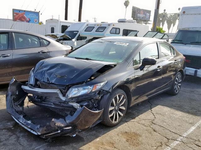 19XFB2F96FE263275 - 2015 HONDA CIVIC EXL 黑色 照片 2