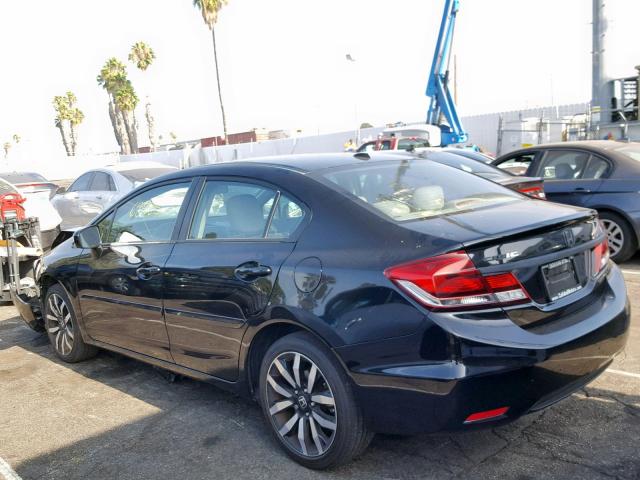 19XFB2F96FE263275 - 2015 HONDA CIVIC EXL 黑色 照片 3