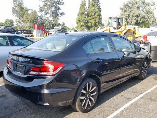 19XFB2F96FE263275 - 2015 HONDA CIVIC EXL 黑色 照片 4