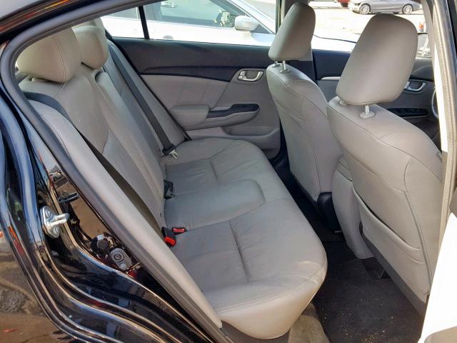19XFB2F96FE263275 - 2015 HONDA CIVIC EXL 黑色 照片 6