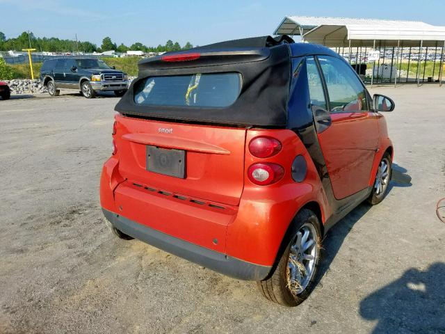 WMEEK31X88K104346 - 2008 SMART FORTWO PAS 黑色 照片 4