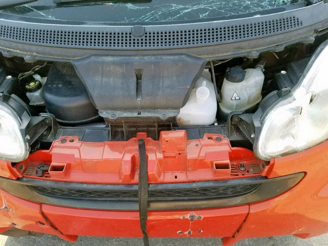 WMEEK31X88K104346 - 2008 SMART FORTWO PAS 黑色 照片 7