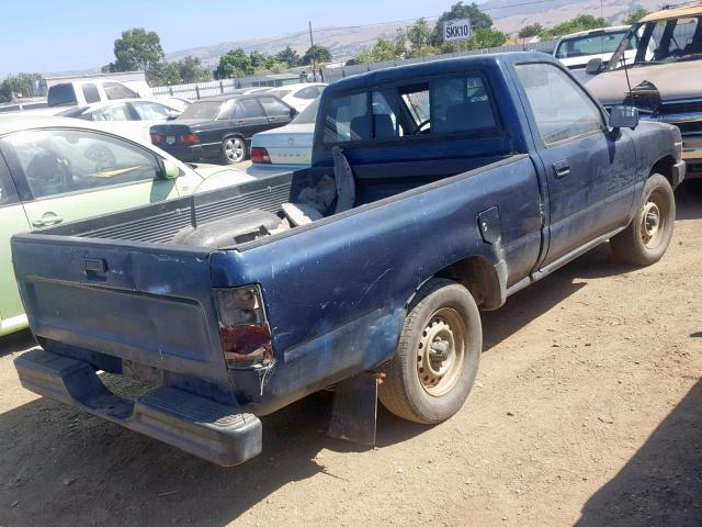 JT4RN81A9M0060489 - 1991 TOYOTA PICKUP 1/2 BLUE photo 4