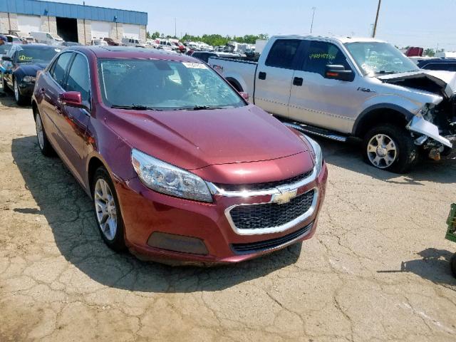 1G11C5SL2FF138217 - 2015 CHEVROLET MALIBU 1LT BURGUNDY photo 1