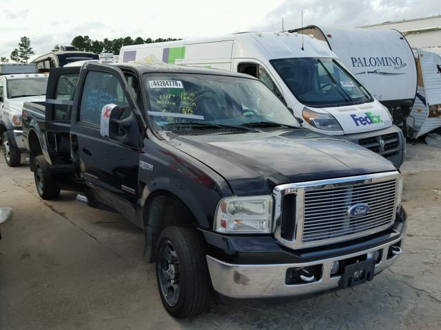 1FTWW31P07EB46997 - 2007 FORD F350 SRW S BLACK photo 1