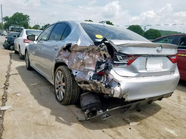 JTHBE1BL4D5025899 - 2013 LEXUS GS 350 SILVER photo 3