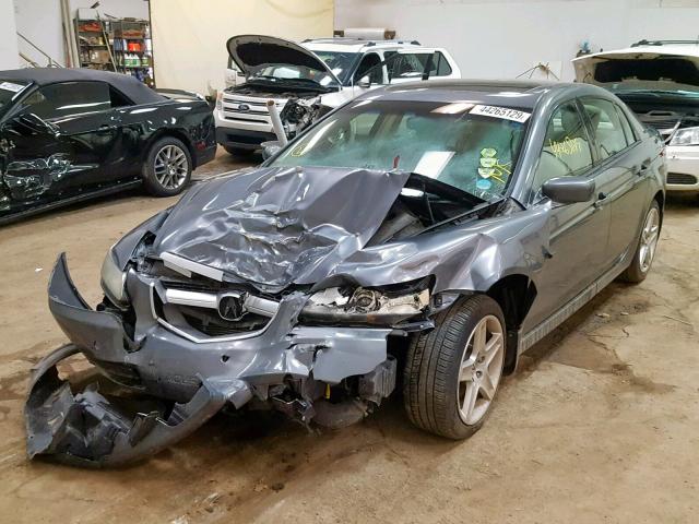 19UUA66216A024497 - 2006 ACURA 3.2TL GRAY photo 2