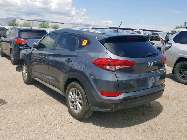 KM8J33A42HU595609 - 2017 HYUNDAI TUCSON LIM GRAY photo 3