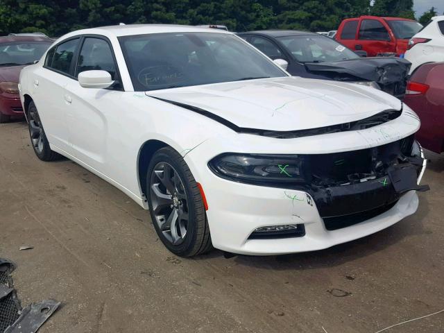 2C3CDXHGXFH917015 - 2015 DODGE CHARGER SX WHITE photo 1