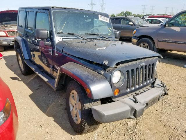 1J4GA59197L124114 - 2007 JEEP WRANGLER S GRAY photo 1