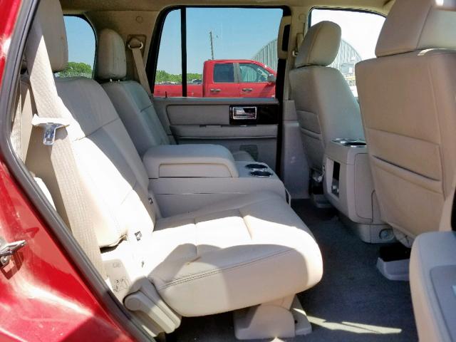 5LMFU28548LJ10658 - 2008 LINCOLN NAVIGATOR RED photo 6