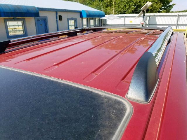 5LMFU28548LJ10658 - 2008 LINCOLN NAVIGATOR RED photo 9