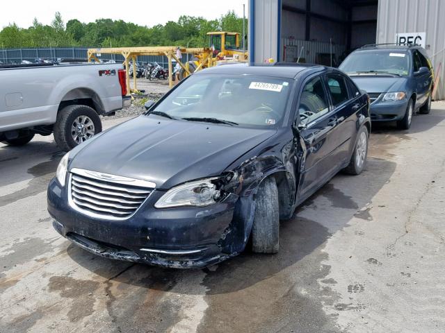 1C3BC4FB0BN515509 - 2011 CHRYSLER 200 LX BLACK photo 2