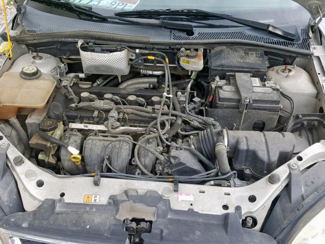 1FAFP34N97W233630 - 2007 FORD FOCUS ZX4 SILVER photo 7