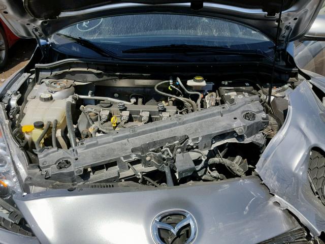 JM1BL1V53C1581616 - 2012 MAZDA 3 S SILVER photo 7