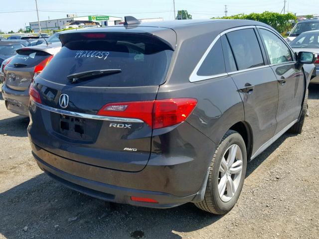 5J8TB4H53FL805000 - 2015 ACURA RDX TECHNO BLACK photo 4