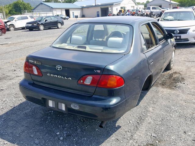 2T1BR12EXXC226429 - 1999 TOYOTA COROLLA VE GREEN photo 4