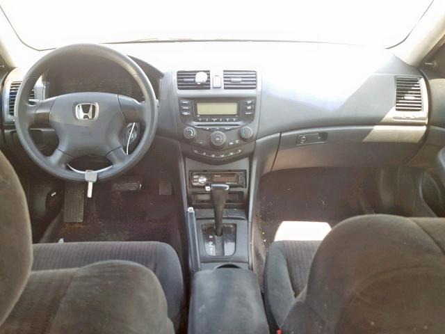 1HGCM56194A005505 - 2004 HONDA ACCORD DX SILVER photo 9