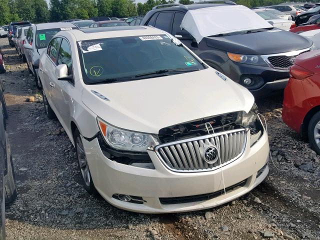 1G4GC5ED2BF295967 - 2011 BUICK LACROSSE C WHITE photo 1