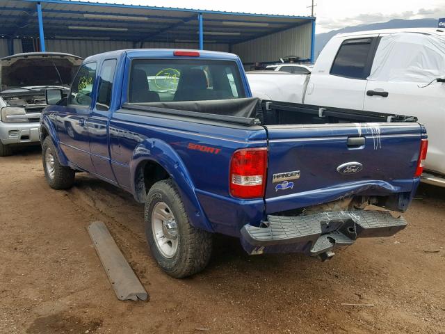 1FTKR4EE9BPA37861 - 2011 FORD RANGER SUP BLUE photo 3