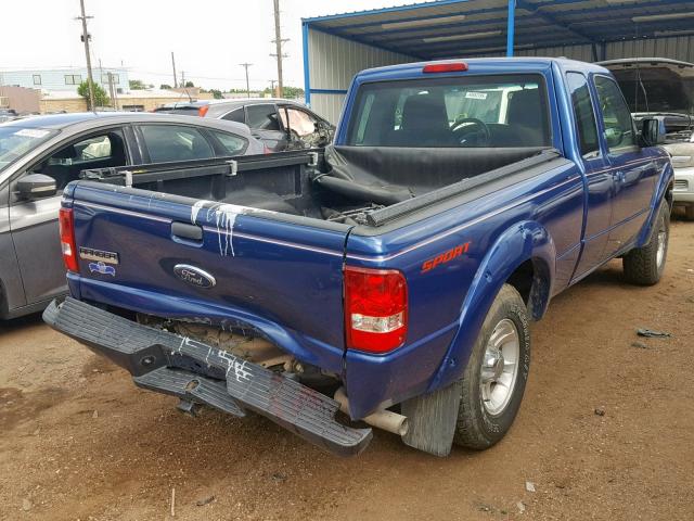 1FTKR4EE9BPA37861 - 2011 FORD RANGER SUP BLUE photo 4