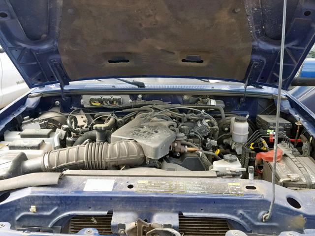 1FTKR4EE9BPA37861 - 2011 FORD RANGER SUP BLUE photo 7