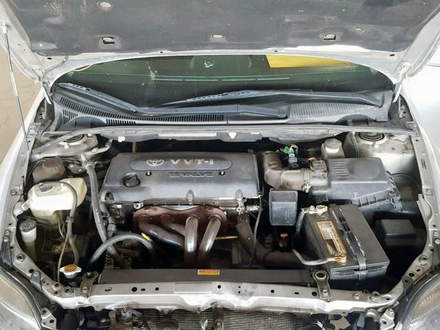 JTKDE177250038258 - 2005 TOYOTA SCION TC ვერცხლისფერი ფოტო 7