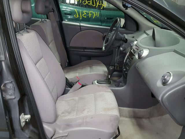 1G8AJ55F36Z100393 - 2006 SATURN ION LEVEL GRAY photo 5
